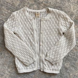 Knitted cardigan/uniform sweater